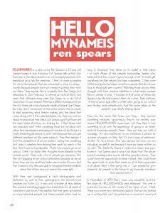 HELLOMYNAMEIS: Ren Spears